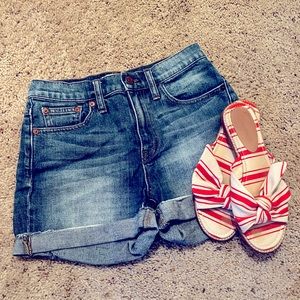 Madewell Jean Shorts sz 24